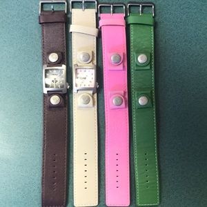 Roxy watches with interchangeable bands
